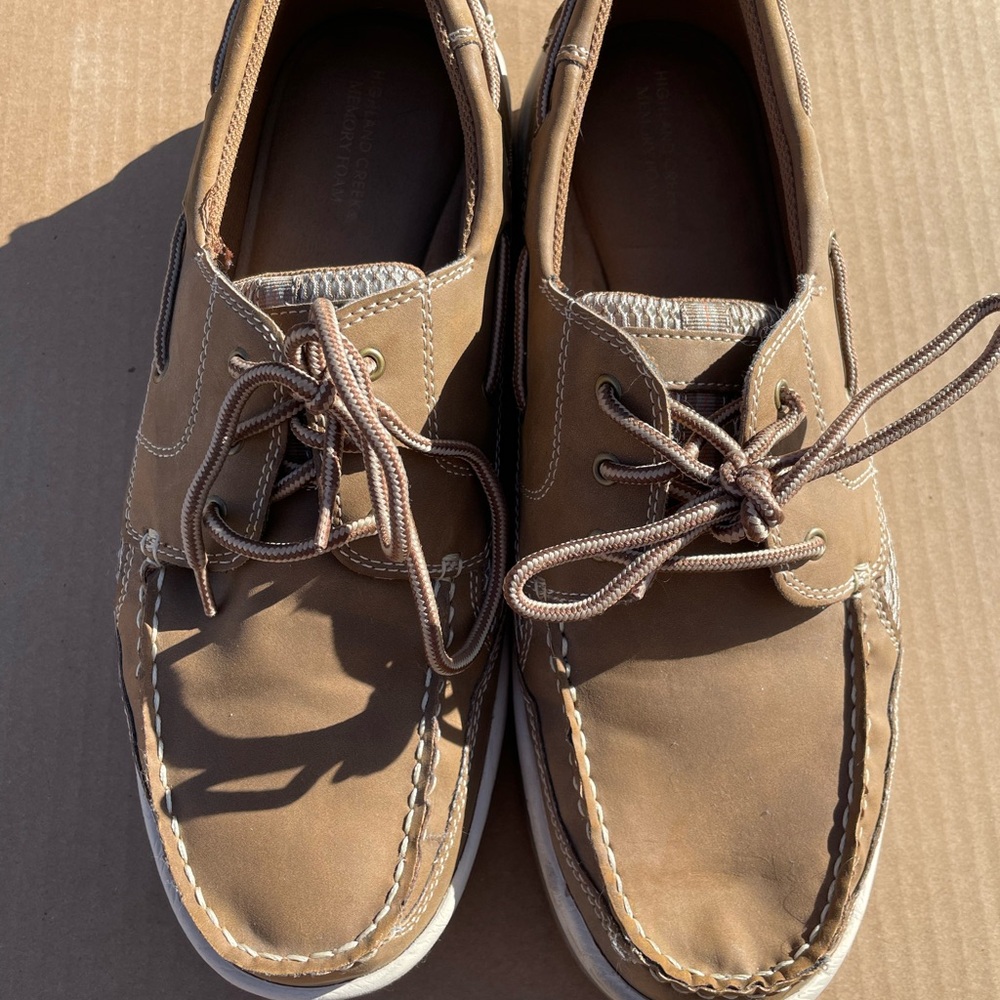 Men's Brown Boat Shoes